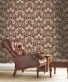 Tapeta pawie i kwiaty York Wallcoverings AC9106 Plume Dynasty Art & Crafts