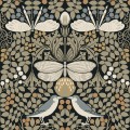Tapeta botaniczny ogród York Wallcoverings AC9162 Butterfly Garden Art & Crafts