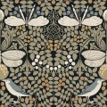 Tapeta botaniczny ogród York Wallcoverings AC9162 Butterfly Garden Art & Crafts