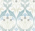 Tapeta liście i kwiaty bławatka York Wallcoverings AC9171 Pinecone Ribbon Art & Crafts