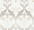 Tapeta liście i kwiaty bławatka York Wallcoverings AC9172 Pinecone Ribbon Art & Crafts