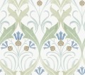 Tapeta liście i kwiaty bławatka York Wallcoverings AC9173 Pinecone Ribbon Art & Crafts