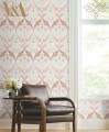 Tapeta liście i kwiaty bławatka York Wallcoverings AC9175 Pinecone Ribbon Art & Crafts