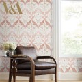 Tapeta liście i kwiaty bławatka York Wallcoverings AC9175 Pinecone Ribbon Art & Crafts