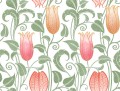 Tapeta florystyczna York Wallcoverings AC9201 Canterbury Bells Art & Crafts