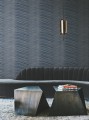 Tapeta zygzaki Chevron York Wallcoverings DT5053 Glistening Chevron After Eight