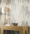 Tapeta drzewa wierzby płaczącej  York Wallcoverings DT5064 Willow Glow After Eight