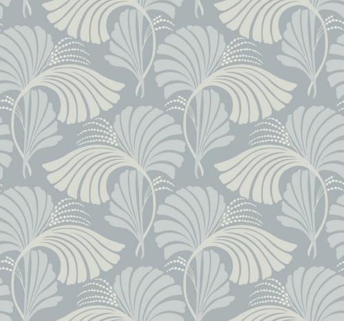 Tapeta liście York Wallcoverings DT5132 Dancing Leaves After Eight