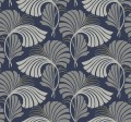 Tapeta liście York Wallcoverings DT5133 Dancing Leaves After Eight