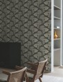 Tapeta liście York Wallcoverings DT5134 Dancing Leaves After Eight