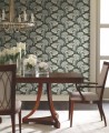 Tapeta liście York Wallcoverings DT5134 Dancing Leaves After Eight