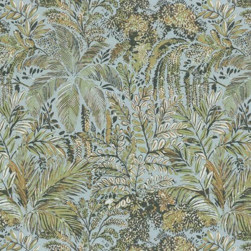 Tkanina żakard z botanicznym wzorem Camengo 36860236 Parfum D'ete Poesie Sauvage