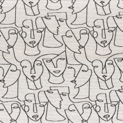 Tkanina bukla w twarze Camengo 37450143 Mannequin Je T'aime