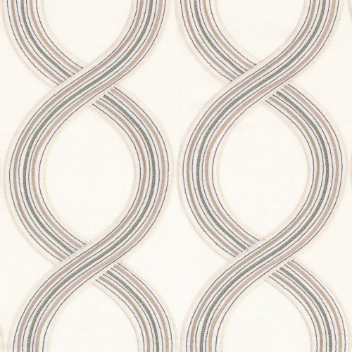 Tkanina haftowana Camengo 33530130 Girelle Kaolin