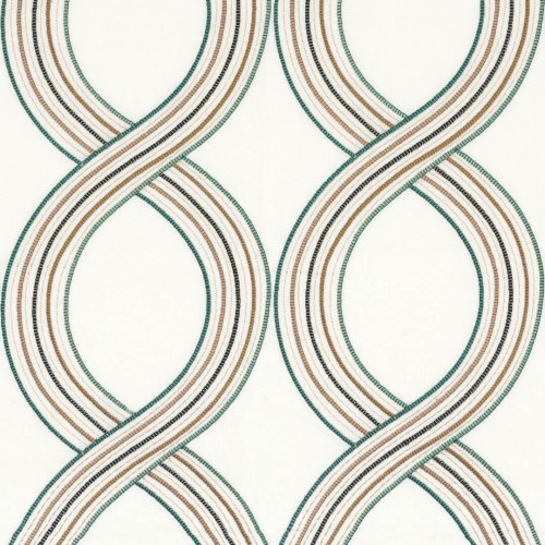 Tkanina haftowana Camengo 33530259 Girelle Kaolin