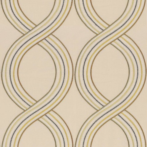 Tkanina haftowana Camengo 33530425 Girelle Kaolin