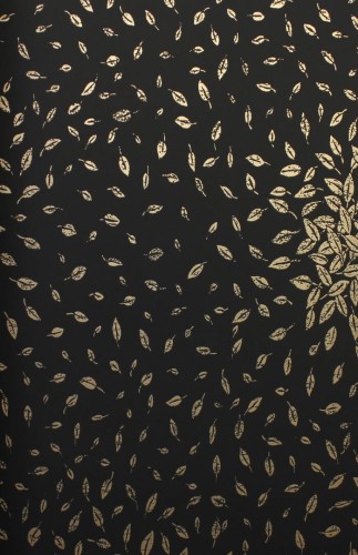 Tapeta drobne liście York Wallcoverings MD7102 Petite Leaves Modern Metals 2