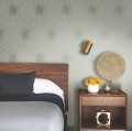 Tapeta drobne liście York Wallcoverings MD7104 Petite Leaves Modern Metals 2