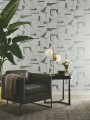 Tapeta abstrakcyjna geometria York Wallcoverings MD7111 Abstract Geo Modern Metals 2