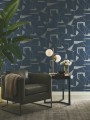 Tapeta abstrakcyjna geometria York Wallcoverings MD7112 Abstract Geo Modern Metals 2