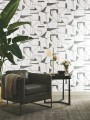 Tapeta abstrakcyjna geometria York Wallcoverings MD7114 Abstract Geo Modern Metals 2