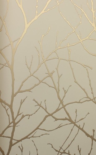 Tapeta gałązki York Wallcoverings MD7122 Trees Silhouette Modern Metals 2