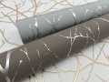 Tapeta gałązki York Wallcoverings MD7123 Trees Silhouette Modern Metals 2
