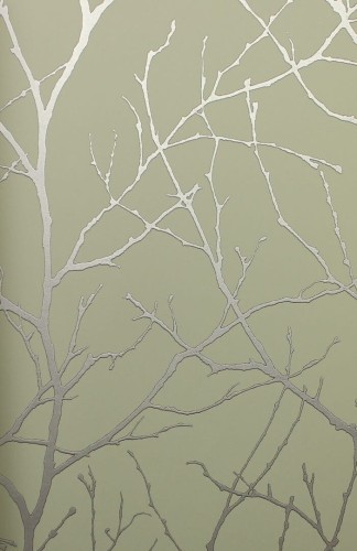 Tapeta gałązki York Wallcoverings MD7124 Trees Silhouette Modern Metals 2