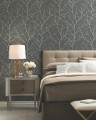 Tapeta gałązki York Wallcoverings MD7125 Trees Silhouette Modern Metals 2