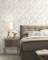 Tapeta gałązki York Wallcoverings MD7126 Trees Silhouette Modern Metals 2