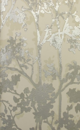 Tapeta roślinna York Wallcoverings MD7141 Shimmering Foliage Modern Metals 2