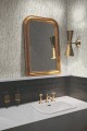 Tapeta metaliczne prążki York Wallcoverings MD7151 Metallic Cascade Modern Metals 2