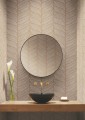Tapeta stylizowane liście York Wallcoverings MD7161 Luninous Leaves Modern Metals 2
