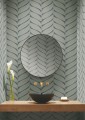 Tapeta stylizowane liście York Wallcoverings MD7163 Luninous Leaves Modern Metals 2