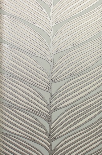 Tapeta stylizowane liście York Wallcoverings MD7165 Luninous Leaves Modern Metals 2