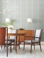 Tapeta stylizowane liście York Wallcoverings MD7165 Luninous Leaves Modern Metals 2