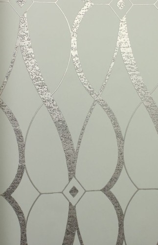 Tapeta treliaż York Wallcoverings MD7172 Graceful Geo Modern Metals 2