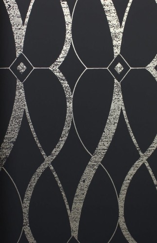 Tapeta treliaż York Wallcoverings MD7174 Graceful Geo Modern Metals 2