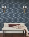 Tapeta treliaż York Wallcoverings MD7174 Graceful Geo Modern Metals 2