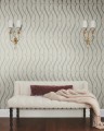 Tapeta treliaż York Wallcoverings MD7175 Graceful Geo Modern Metals 2