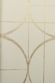 Tapeta okręgi w stylu Art Deco York Wallcoverings MD7202 Sun Circles Modern Metals 2