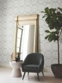 Tapeta okręgi w stylu Art Deco York Wallcoverings MD7205 Sun Circles Modern Metals 2