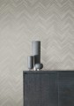 Tapeta nowoczesna jodełka York Wallcoverings MD7227 Polished Chevron Modern Metals 2