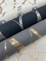 Tapeta nowoczesna jodełka York Wallcoverings MD7227 Polished Chevron Modern Metals 2