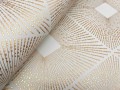 Tapeta romby w stylu Art Deco York Wallcoverings NW3592 Harlowe Modern Metals 2
