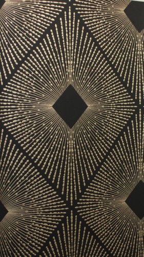 Tapeta romby w stylu Art Deco York Wallcoverings NW3593 Harlowe Modern Metals 2