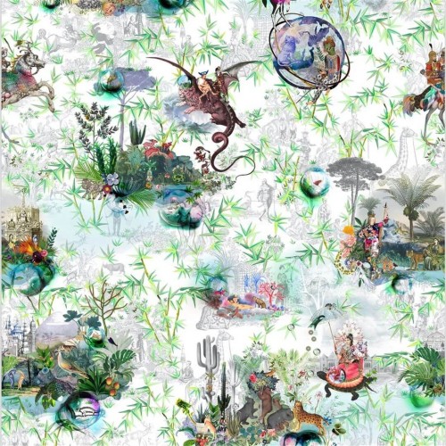 Mural abstrakcyjna scenka toile de jouy Christian Lacroix PCL1003/01 Reveries Lacroix Stravaganza