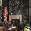 Mural egzotyczna roślinność i pasy Christian Lacroix PCL7020/01 Babylonia Nights Panoramic Lacroix Stravaganza