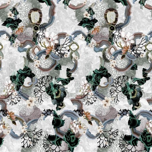 Mural kwiaty Christian Lacroix PCL7041/03 Algae Bloom Lacroix Stravaganza
