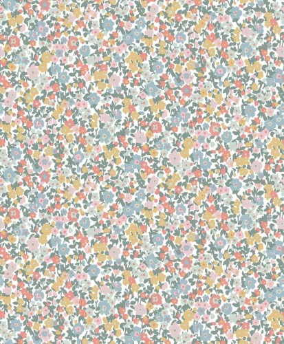 Tapeta kwiatki Casadeco FLOM 89216212 Pansy Flower Market